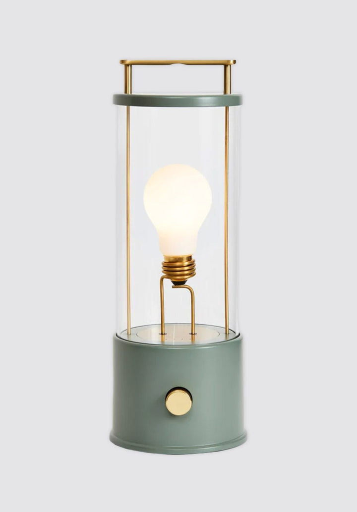 The Muse Portable Lamp | Pleasure Garden Green - Plain Tiger