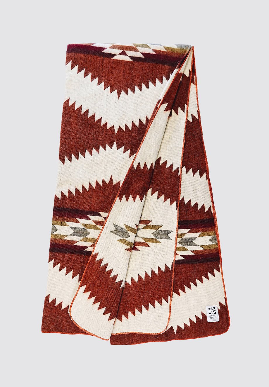 Tsachila Blanket | Rusty - Plain Tiger Blankets & Throws