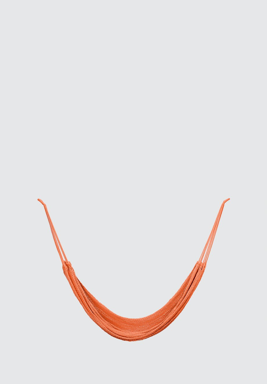 Vivid Orange Cotton Hammock - Plain Tiger