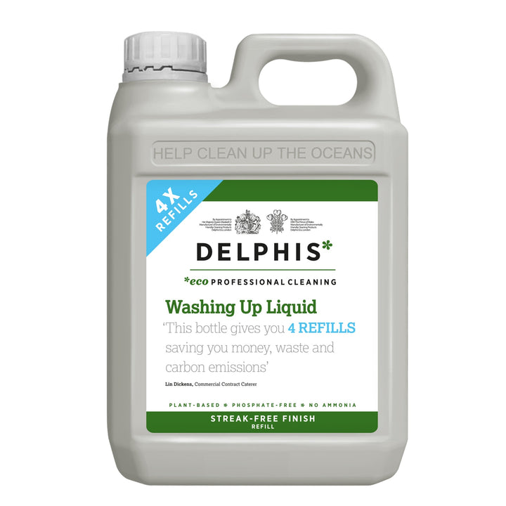 Washing Up Liquid 2ltr Refill - Plain Tiger Kitchen