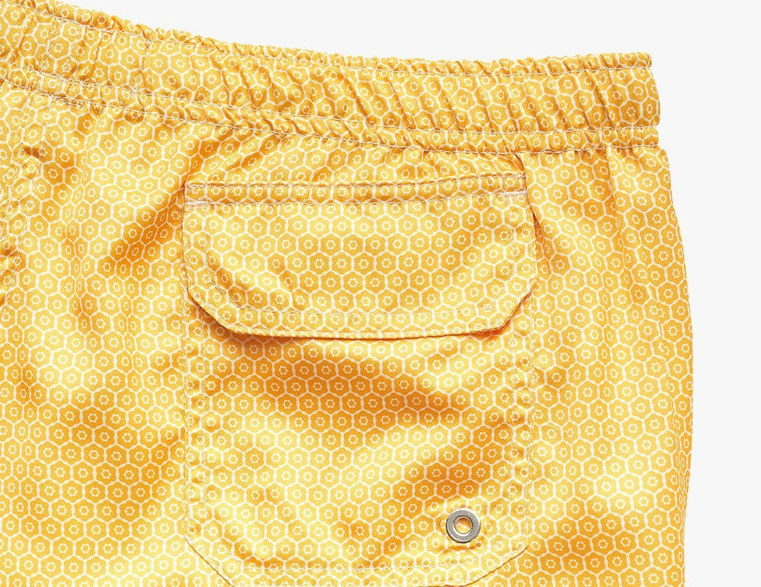 Yellow Coral Swimwear - Plain Tiger Men's Swimwear