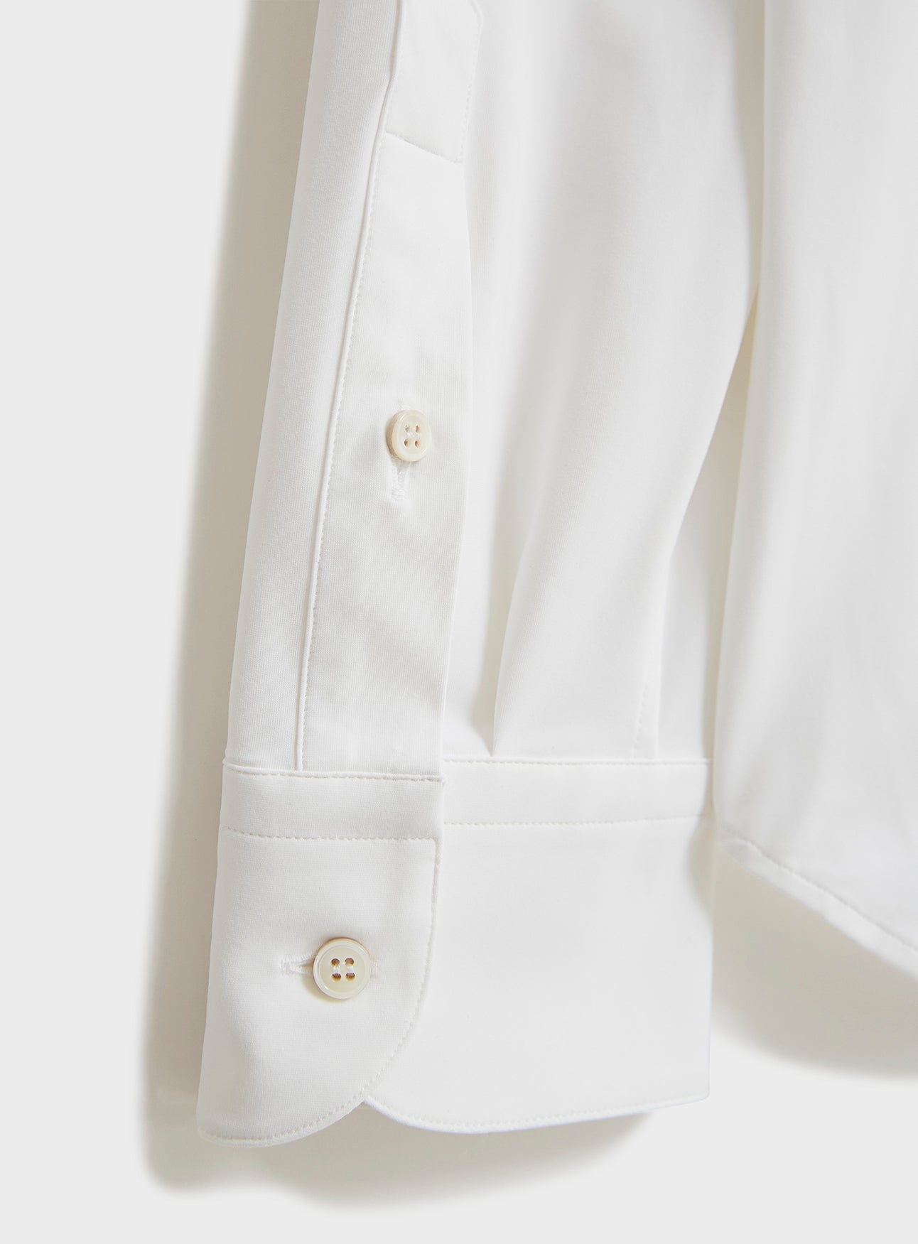 Recycled Italian | White Twill Comfort Shirt