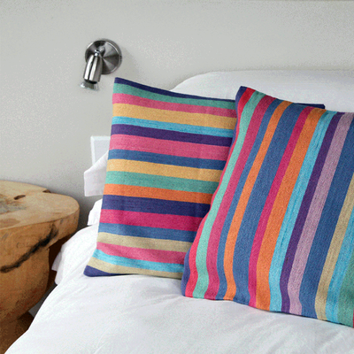 Colourful African Classic Bamboo Cushion Cover | Joseph Bright