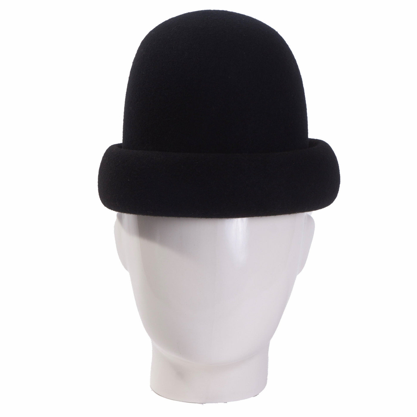 Docker Beanie Extended, Wool Felt Hat | Black