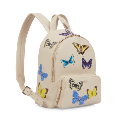 Emma Backpack | Ivory Butterflies