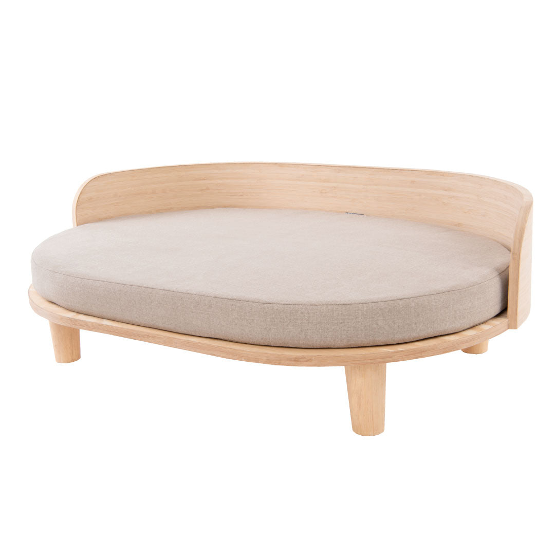 Fable Oval Bamboo Pet Lounger