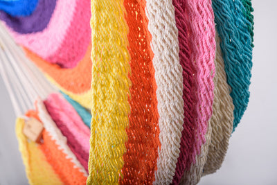 Create Your Own Hammock Swing |  Mix & Match Your Favorite Colour Stripes
