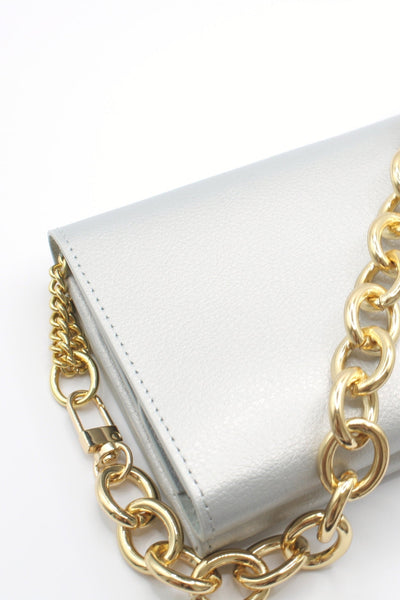 More is More Wallet & Chunky Chain Set | Faraway Silver