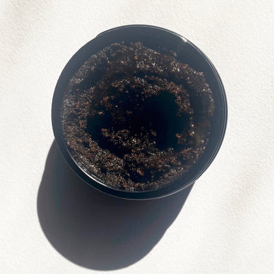 Mandarin Mecca Coffee Scrub | Lustre Restoring Body + Face Exfoliant