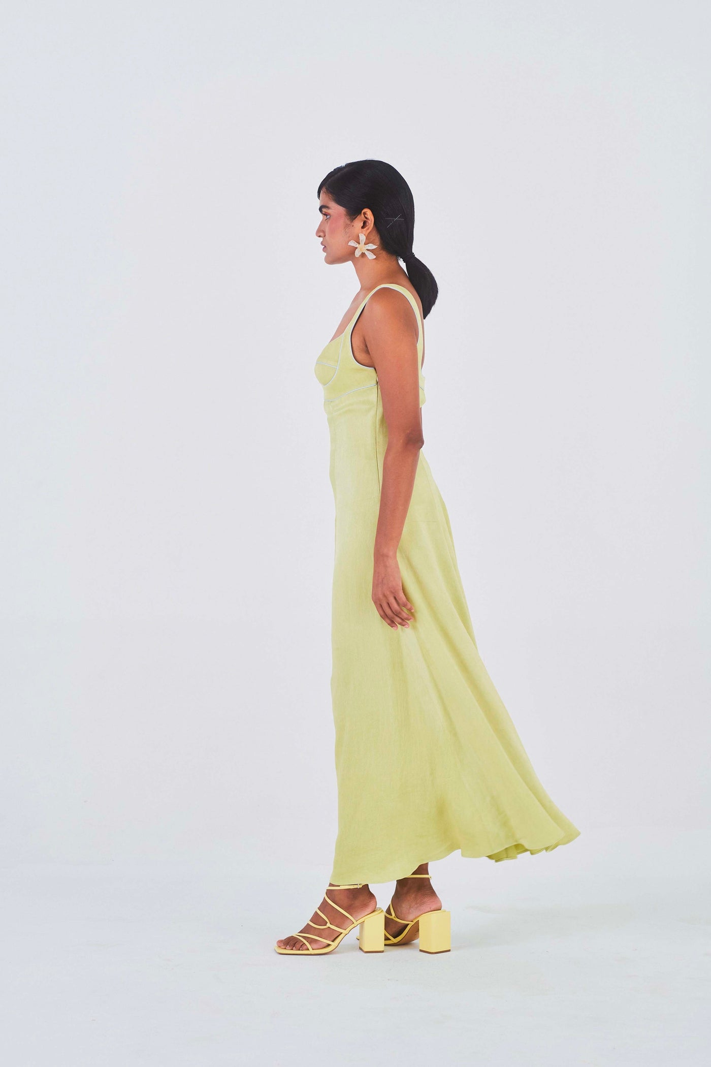 Chandni Dress | Yellow