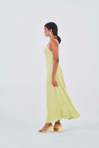 Chandni Dress | Yellow