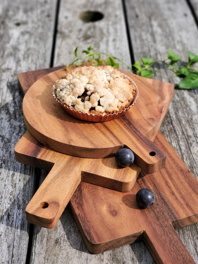 Wooden Round Serving Board | Small