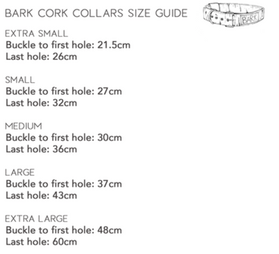 Bark Natural Cork Dog Collar