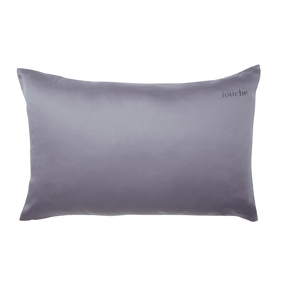 Eucalyptus Vegan Silk™ Pillowcase | Charcoal