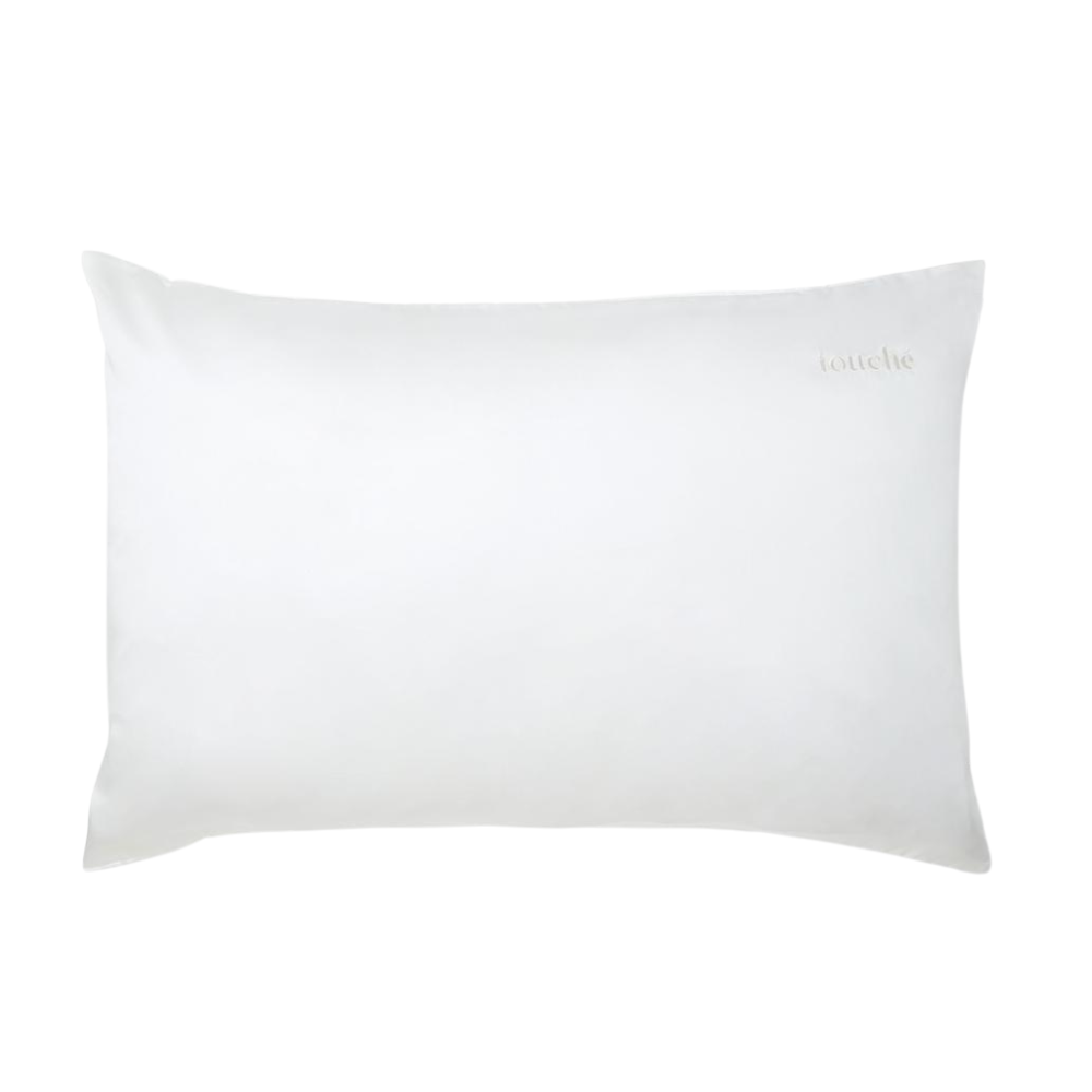 Eucalyptus Vegan Silk™ Pillowcase | White