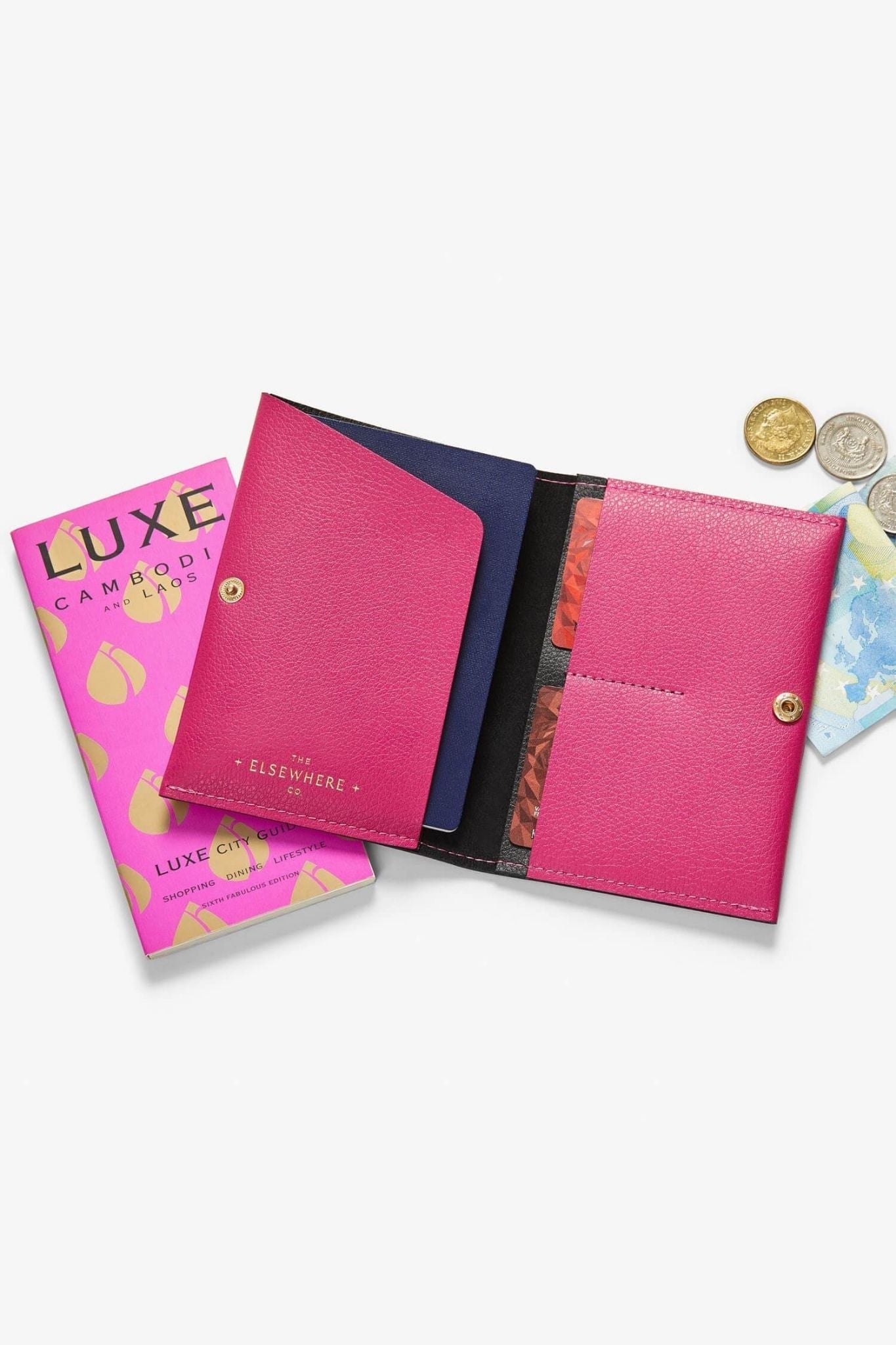Passport Cover & Card Wallet | Paradise Pink