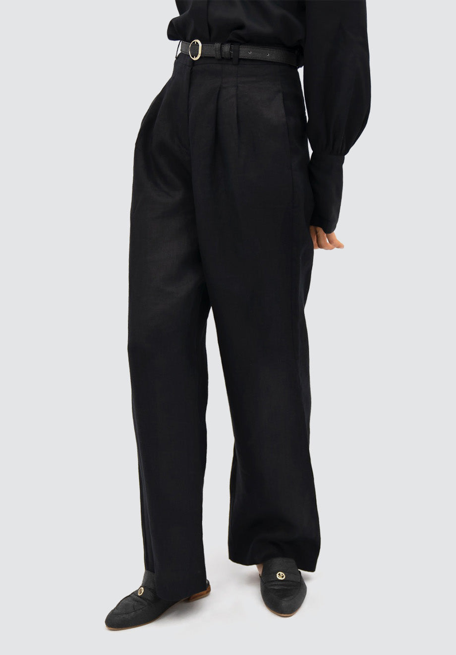 French Riviera NCE - Wide Leg Pants | Licorice