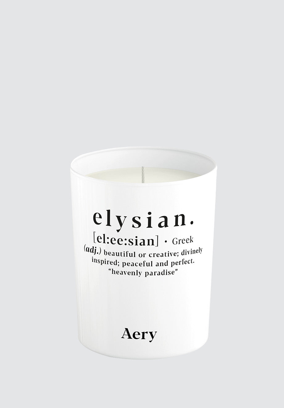 Elysian Scented Candle | Eucalyptus Patchouli & Vetiver