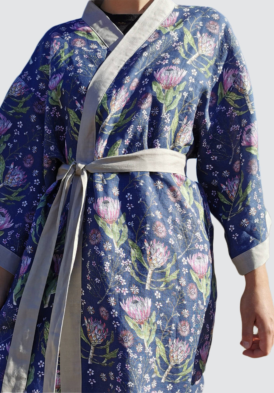 Japanese Kimono | Hemp Linen