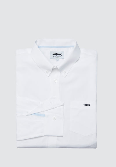 White Cotton Shirt for Men