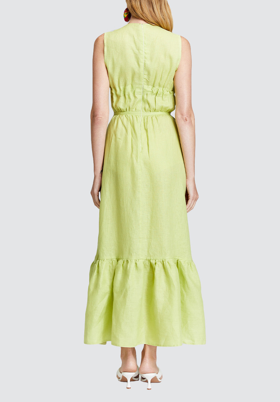 Lime Flower Dress