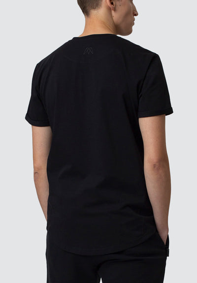 Men's Elongated T-Shirt | Black