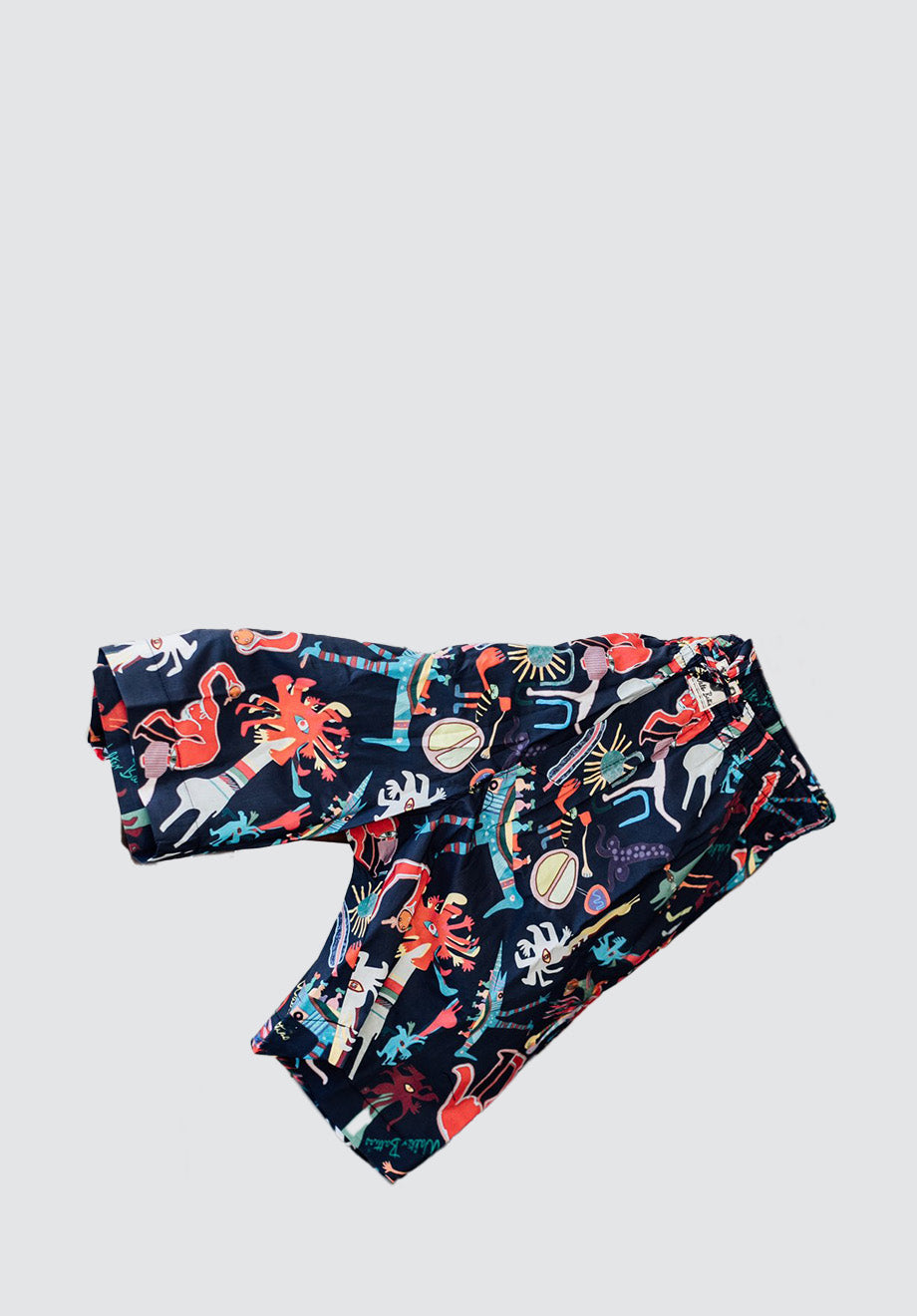 ‘Figures’ Navy Lounger Shorts