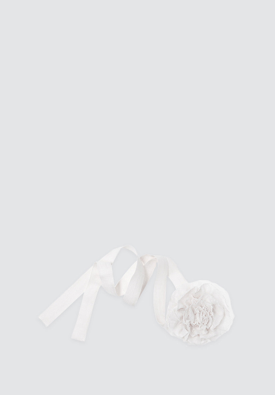 Flower Wristband | White