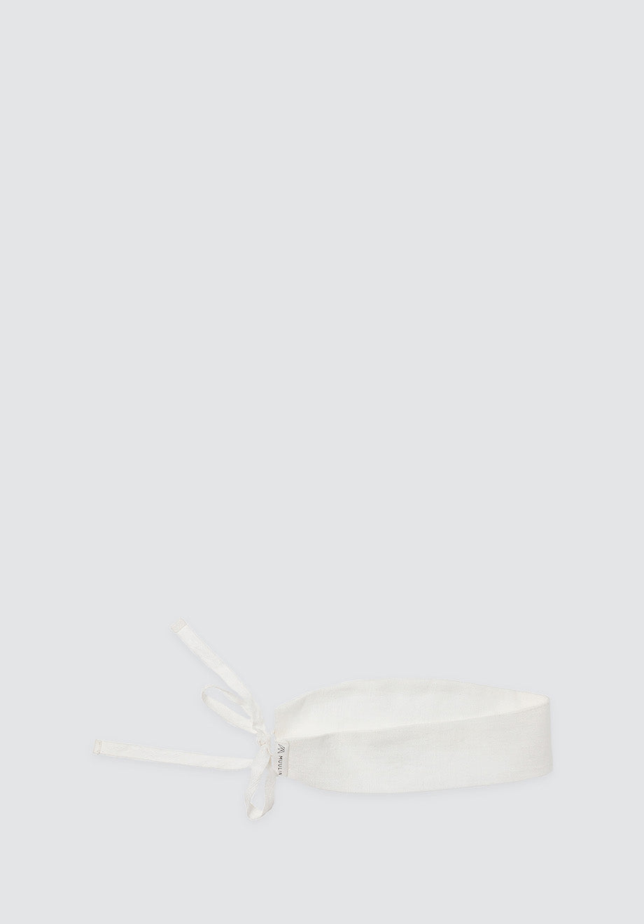 Linen Headband | White