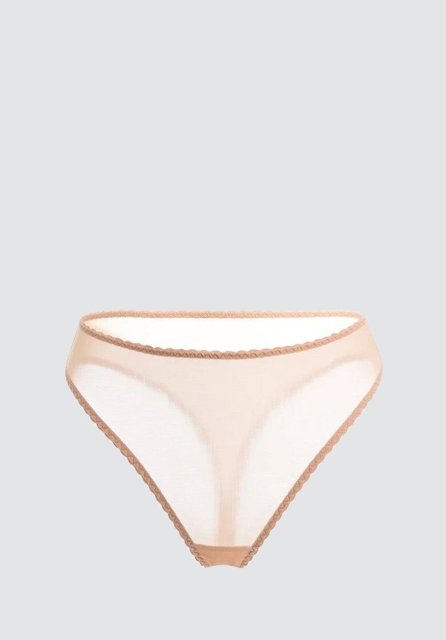 Iconic High Rise Thong | Nude