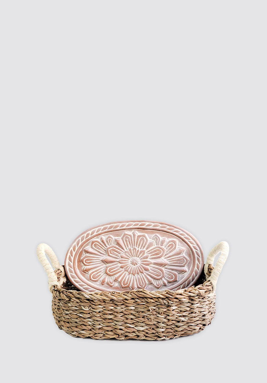 Bread Warmer & Basket | Flower