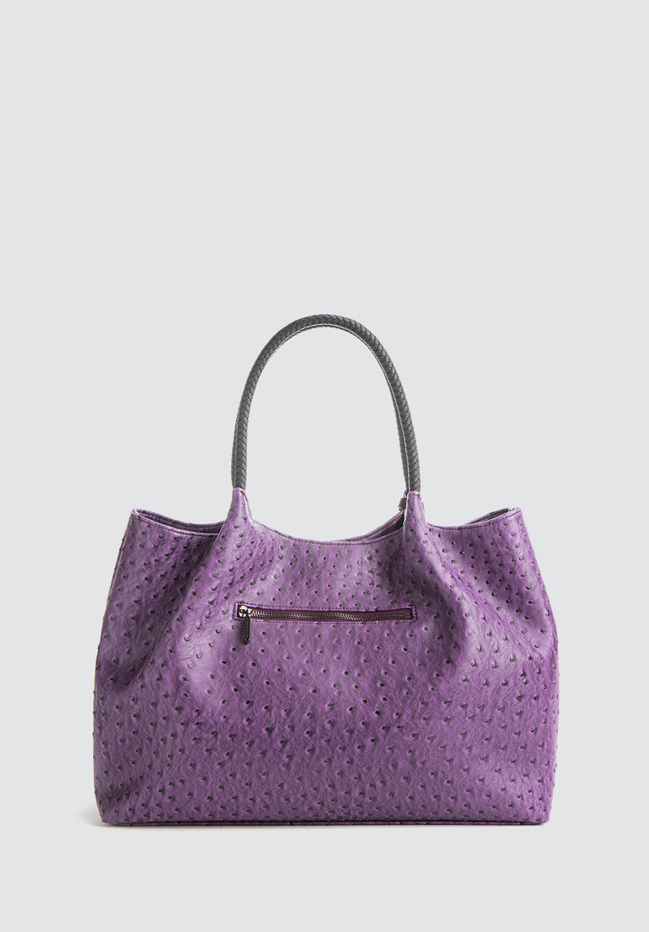Naomi | Purple Vegan Leather Tote Bag