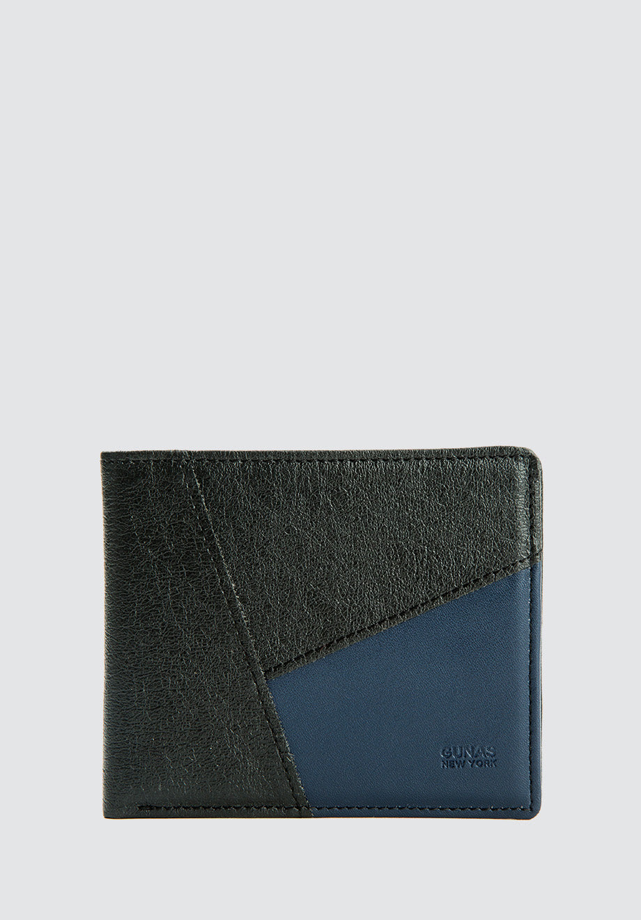 Woody | Blue Vegan Leather Wallet For Men