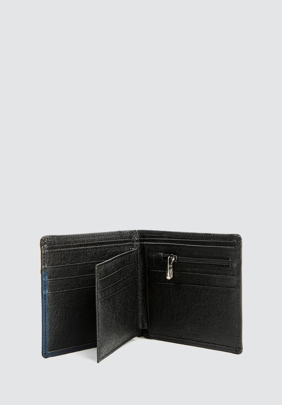 Woody | Blue Vegan Leather Wallet For Men