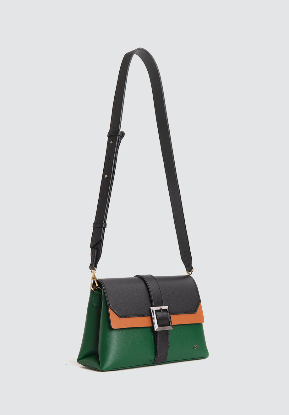 Emily | Green Crossbody/Clutch Bag