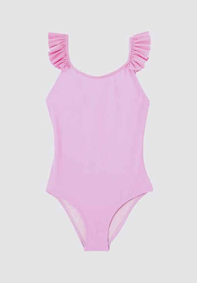 One Piece Swimsuit for Girls | Lilac