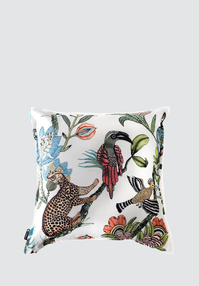 Camp Critters | Coral Outdoor Cushion Cover