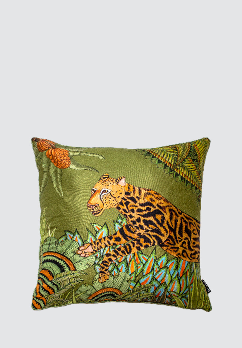 Cheetah Kings Forest | Delta Silk Cushion Cover