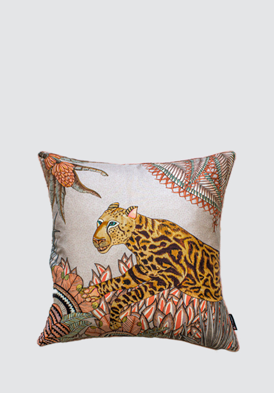 Cheetah Kings Forest | Magnolia Silk Cushion Cover