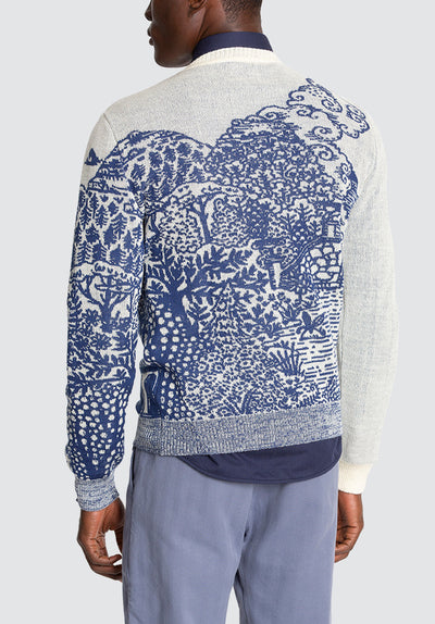 Wool & Mohair Sweater Collaboration featuring Michael Chandler