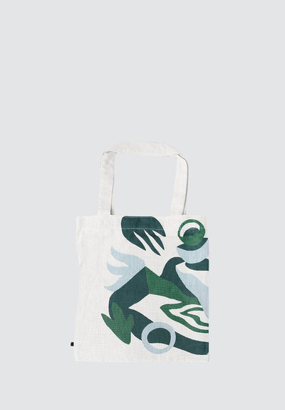 Cotton Tote Bag featuring Kim van Vuuren