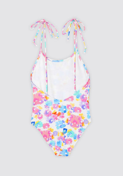 One Piece Sustainable Floral Swimsuit
