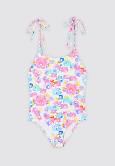 One Piece Sustainable Floral Swimsuit