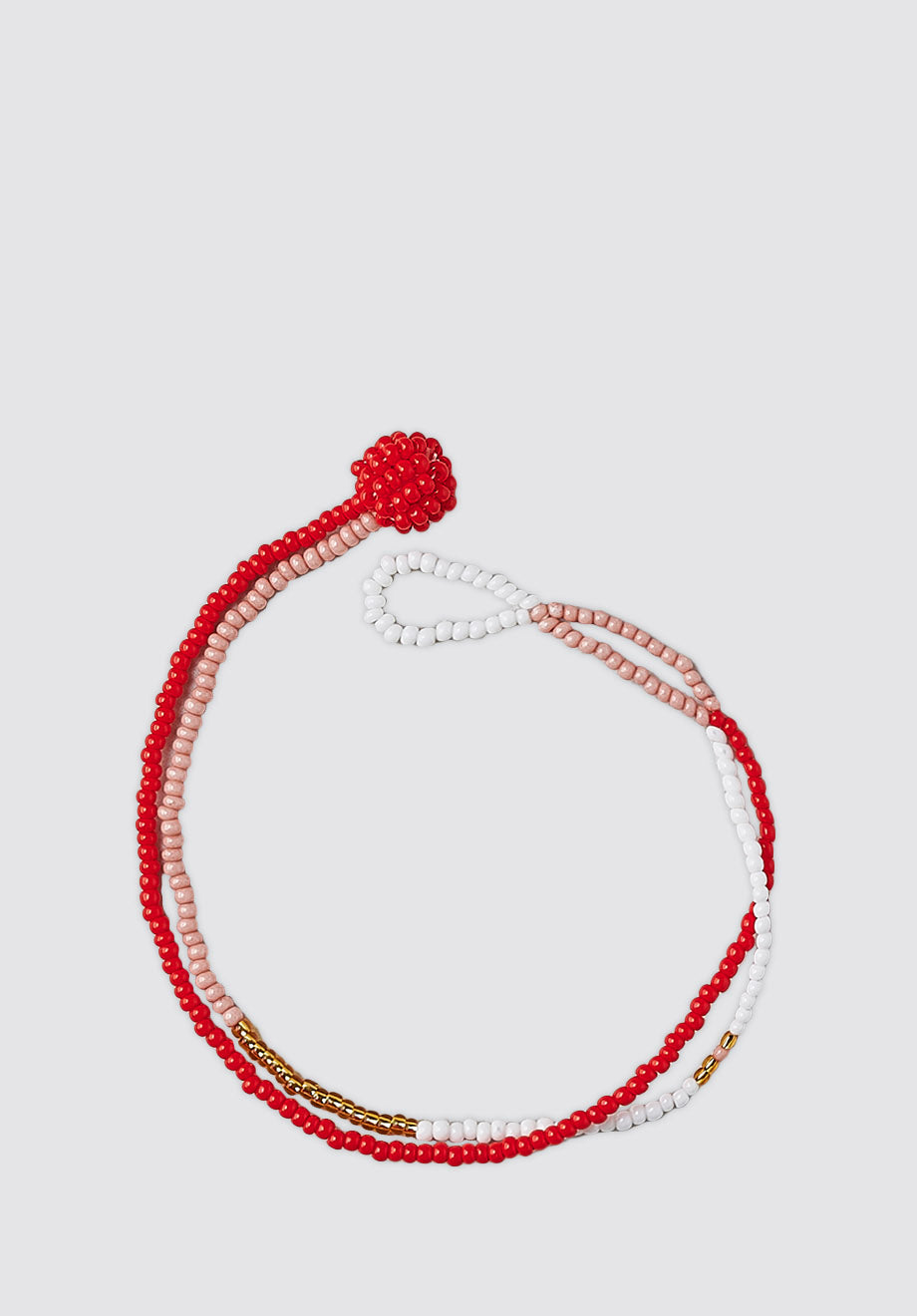 Beaded Bracelet | Double Strand Multi-colour 3