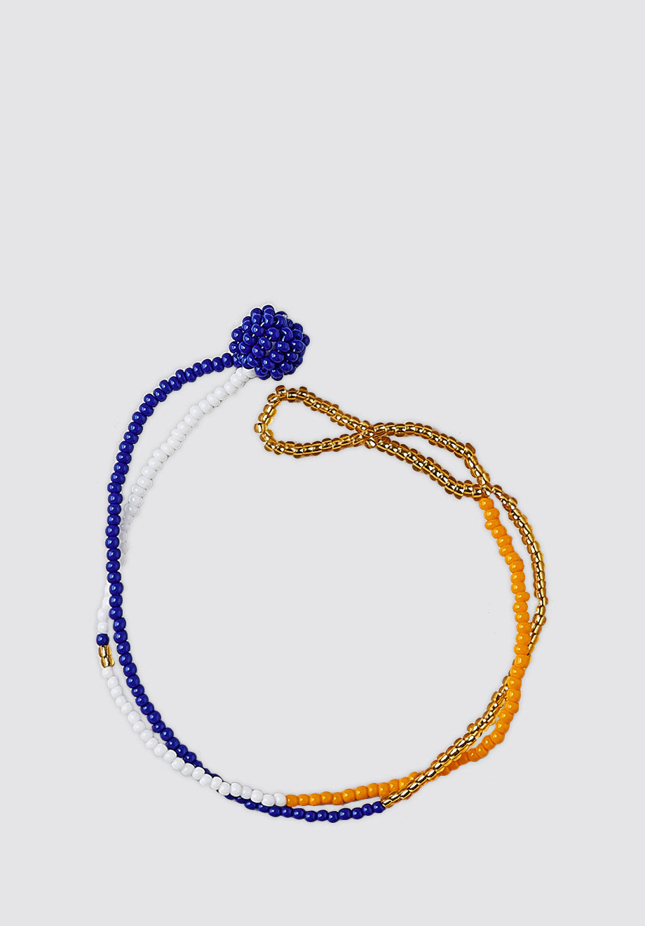 Beaded Bracelet | Double Strand Multi-colour 1