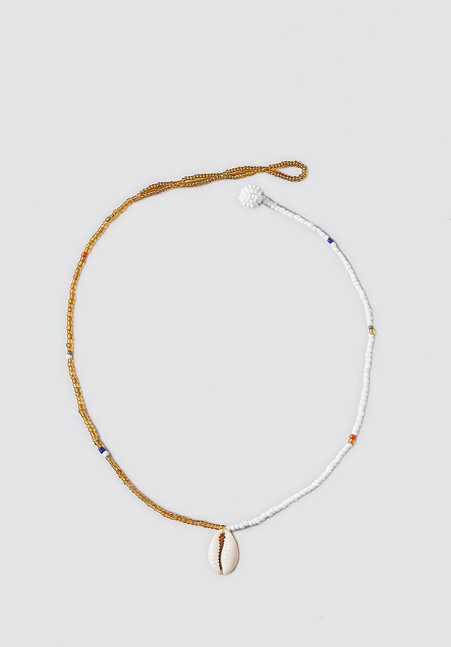 Beaded Necklace | A Single Shell