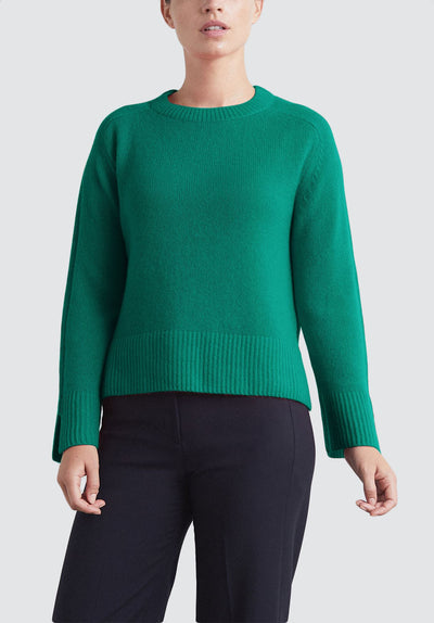Cashmere Sweatshirt | Emerald