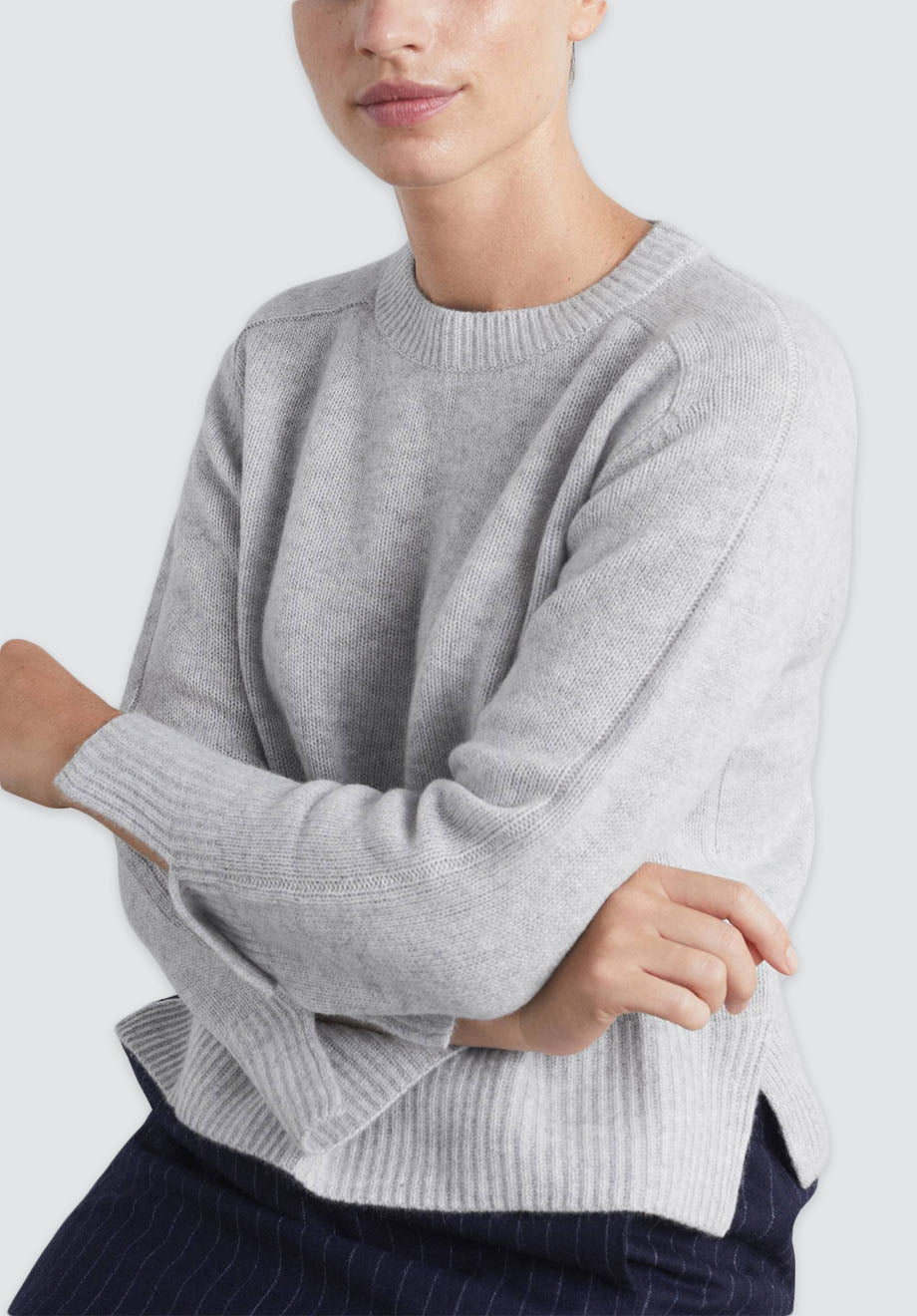Cashmere Sweatshirt | Foggy