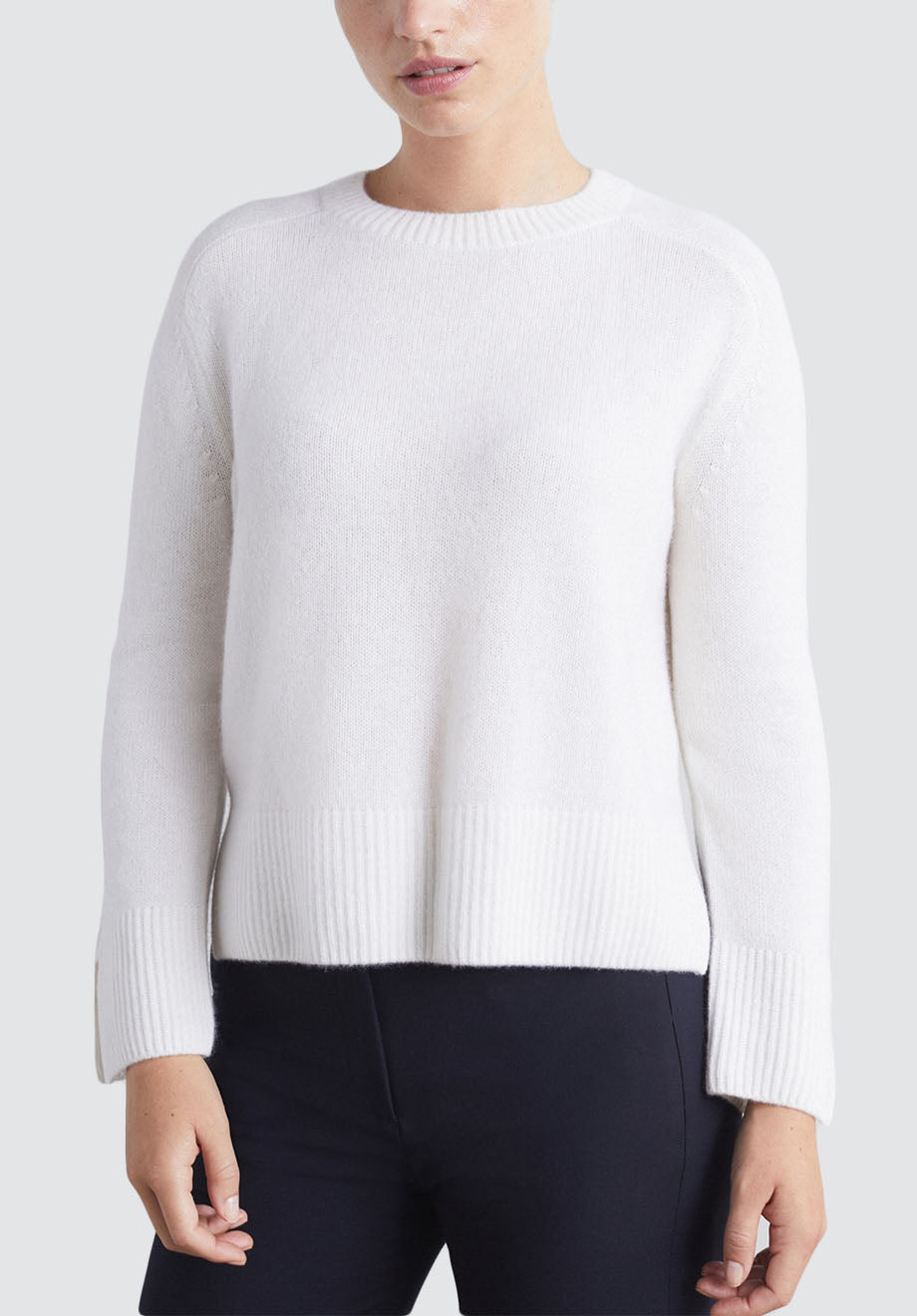 Cashmere Sweatshirt | Snow