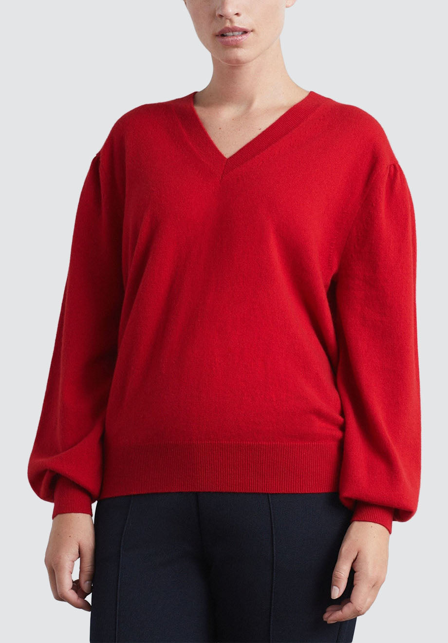 Cashmere V Neck Sweater | Postbox